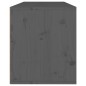 Pensile Grigio 80x30x35 cm in Legno Massello di Pino Pensile Grigio 80x30x35 cm in Legno Massello di Pino