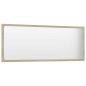vidaXL Set Mobili Bagno 2 pz Bianco e Rovere Sonoma Legno Multistrato vidaXL Set Mobili Bagno 2 pz Bianco e Rovere Sonoma Legno Multistrato