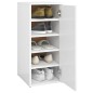 vidaXL Scarpiere 2 pz Bianche 32x35x70 cm in Legno Multistrato vidaXL Scarpiere 2 pz Bianche 32x35x70 cm in Legno Multistrato