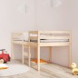 vidaXL Letto a Soppalco 75x190 cm in Legno Massello di Pino vidaXL Letto a Soppalco 75x190 cm in Legno Massello di Pino