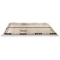 vidaXL Reti a Doghe 2 pz 7 Zone con 28 Doghe in Legno 70x200 cm