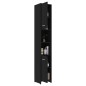 vidaXL Set Mobili da Bagno 3 pz Nero in Truciolato vidaXL Set Mobili da Bagno 3 pz Nero in Truciolato