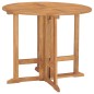 vidaXL Set da Pranzo da Giardino 5 pz Pieghevole in Massello di Teak