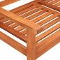 vidaXL Panchina da Giardino 3 Posti e Cuscino 150cm Massello Eucalipto vidaXL Panchina da Giardino 3 Posti e Cuscino 150cm Massello Eucalipto