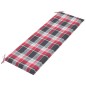 vidaXL Panchina da Giardino 3 Posti e Cuscino 150cm Massello Eucalipto vidaXL Panchina da Giardino 3 Posti e Cuscino 150cm Massello Eucalipto