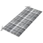 vidaXL Panchina da Giardino 2 Posti e Cuscino 120cm Massello Eucalipto vidaXL Panchina da Giardino 2 Posti e Cuscino 120cm Massello Eucalipto