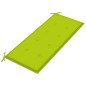 vidaXL Panca da Giardino 3 Posti con Cuscino 150cm Grigia in Eucalipto vidaXL Panca da Giardino 3 Posti con Cuscino 150cm Grigia in Eucalipto