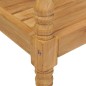 vidaXL Sedie Batavia 2 pz con Cuscini Antracite in Massello di Teak vidaXL Sedie Batavia 2 pz con Cuscini Antracite in Massello di Teak