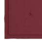 vidaXL Sedie da Giardino con Cuscini Rosso Vino 2 pz Massello di Teak vidaXL Sedie da Giardino con Cuscini Rosso Vino 2 pz Massello di Teak