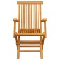 vidaXL Sedie da Giardino con Cuscini Blu Reale 2pz Legno Massello Teak vidaXL Sedie da Giardino con Cuscini Blu Reale 2pz Legno Massello Teak
