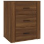 Comodino Rovere Marrone 50x36x60 cm Legno Multistrato Comodino Rovere Marrone 50x36x60 cm Legno Multistrato