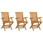 vidaXL Sedie Giardino con Cuscini Rosso Vino 3 pz Legno Massello Teak vidaXL Sedie Giardino con Cuscini Rosso Vino 3 pz Legno Massello Teak
