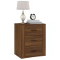 Comodino Rovere Marrone 50x36x60 cm Legno Multistrato Comodino Rovere Marrone 50x36x60 cm Legno Multistrato