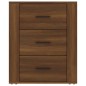 Comodino Rovere Marrone 50x36x60 cm Legno Multistrato Comodino Rovere Marrone 50x36x60 cm Legno Multistrato