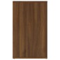 Comodino Rovere Marrone 50x36x60 cm Legno Multistrato Comodino Rovere Marrone 50x36x60 cm Legno Multistrato