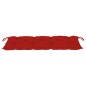 vidaXL Panca da Giardino Pieghevole con Cuscino 118 cm in Bambù vidaXL Panca da Giardino Pieghevole con Cuscino 118 cm in Bambù
