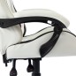 vidaXL Sedia da Gaming Nera in Similpelle