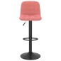 vidaXL Sgabelli da Bar 2 pz Rosa in Velluto vidaXL Sgabelli da Bar 2 pz Rosa in Velluto
