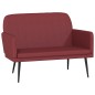 Panca Rosso Vino 107x80x81 cm in Similpelle Panca Rosso Vino 107x80x81 cm in Similpelle