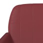 Panca Rosso Vino 107x80x81 cm in Similpelle Panca Rosso Vino 107x80x81 cm in Similpelle