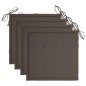 vidaXL Sedie da Pranzo da Esterni con Cuscini 3 pz Massello di Acacia vidaXL Sedie da Pranzo da Esterni con Cuscini 3 pz Massello di Acacia