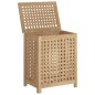 vidaXL Cesto del Bucato 50x35x60 cm in Legno Massello di Teak vidaXL Cesto del Bucato 50x35x60 cm in Legno Massello di Teak