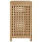 vidaXL Cesto del Bucato 50x35x60 cm in Legno Massello di Teak vidaXL Cesto del Bucato 50x35x60 cm in Legno Massello di Teak
