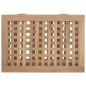 vidaXL Cesto del Bucato 50x35x60 cm in Legno Massello di Teak vidaXL Cesto del Bucato 50x35x60 cm in Legno Massello di Teak