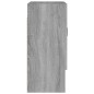 Armadietto a Muro Grigio Sonoma 60x31x70cm in Legno Multistrato Armadietto a Muro Grigio Sonoma 60x31x70cm in Legno Multistrato