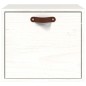 Pensile Bianco 40x30x35 cm in Legno Massello di Pino