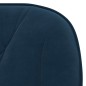 vidaXL Sedie da Pranzo Girevoli 2 pz Blu in Velluto vidaXL Sedie da Pranzo Girevoli 2 pz Blu in Velluto