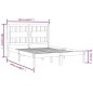 vidaXL Giroletto in Legno Massello di Pino 140x200 cm vidaXL Giroletto in Legno Massello di Pino 140x200 cm