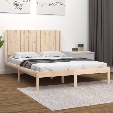 vidaXL Giroletto senza Materasso 140x200 cm in Legno Massello di Pino