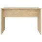 vidaXL Set Tavolo da Toeletta Rovere Sonoma 86,5x35x136 cm vidaXL Set Tavolo da Toeletta Rovere Sonoma 86,5x35x136 cm