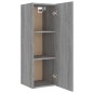 vidaXL Set di Mobili Porta TV 5 pz Grigio Sonoma in Legno Multistrato vidaXL Set di Mobili Porta TV 5 pz Grigio Sonoma in Legno Multistrato