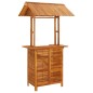 vidaXL Set da Bar per Giardino 5 pz in Legno Massello di Acacia vidaXL Set da Bar per Giardino 5 pz in Legno Massello di Acacia
