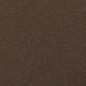 vidaXL Testiera ad Orecchio Marrone Scuro 83x23x118/128 cm in Tessuto vidaXL Testiera ad Orecchio Marrone Scuro 83x23x118/128 cm in Tessuto