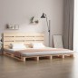 vidaXL Giroletto senza Materasso 140x200 cm in Legno Massello di Pino