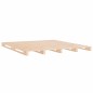 vidaXL Giroletto senza Materasso 140x200 cm in Legno Massello di Pino
