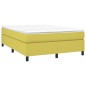 vidaXL Giroletto senza Materasso Verde 140x190 cm in Tessuto vidaXL Giroletto senza Materasso Verde 140x190 cm in Tessuto
