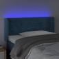 vidaXL Testiera a LED Blu Scuro 103x16x78/88 cm in Velluto vidaXL Testiera a LED Blu Scuro 103x16x78/88 cm in Velluto