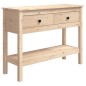 Tavolo Consolle 100x35x75 cm in Legno Massello di Pino Tavolo Consolle 100x35x75 cm in Legno Massello di Pino