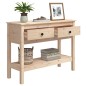 Tavolo Consolle 100x35x75 cm in Legno Massello di Pino Tavolo Consolle 100x35x75 cm in Legno Massello di Pino