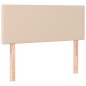vidaXL Giroletto a Molle con Materasso Cappuccino 90x190 cm Similpelle