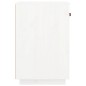Armadietto da Scrivania Bianco 40x50x75 cm Legno Massello Pino Armadietto da Scrivania Bianco 40x50x75 cm Legno Massello Pino