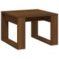 Tavolino da Salotto Rovere Marrone 50x50x35cm Legno Multistrato Tavolino da Salotto Rovere Marrone 50x50x35cm Legno Multistrato