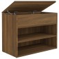 Scarpiera Rovere Marrone 60x30x45 cm in Legno Multistrato Scarpiera Rovere Marrone 60x30x45 cm in Legno Multistrato