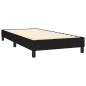 vidaXL Letto a Molle con Materasso e LED Nero 80x200 cm in Tessuto vidaXL Letto a Molle con Materasso e LED Nero 80x200 cm in Tessuto