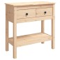 Tavolo Consolle 75x35x75 cm in Legno Massello di Pino Tavolo Consolle 75x35x75 cm in Legno Massello di Pino