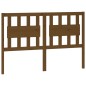 Testiera per Letto Miele 125,5x4x100 cm Legno Massello di Pino